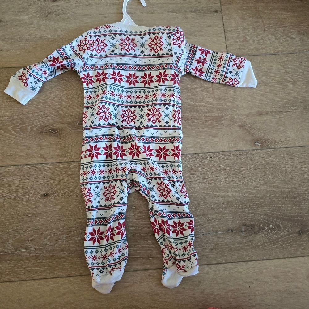 Baby Little Planet by Carter's Fair Isle Print Sleep & Play 6 Months - Picture 7 of 7